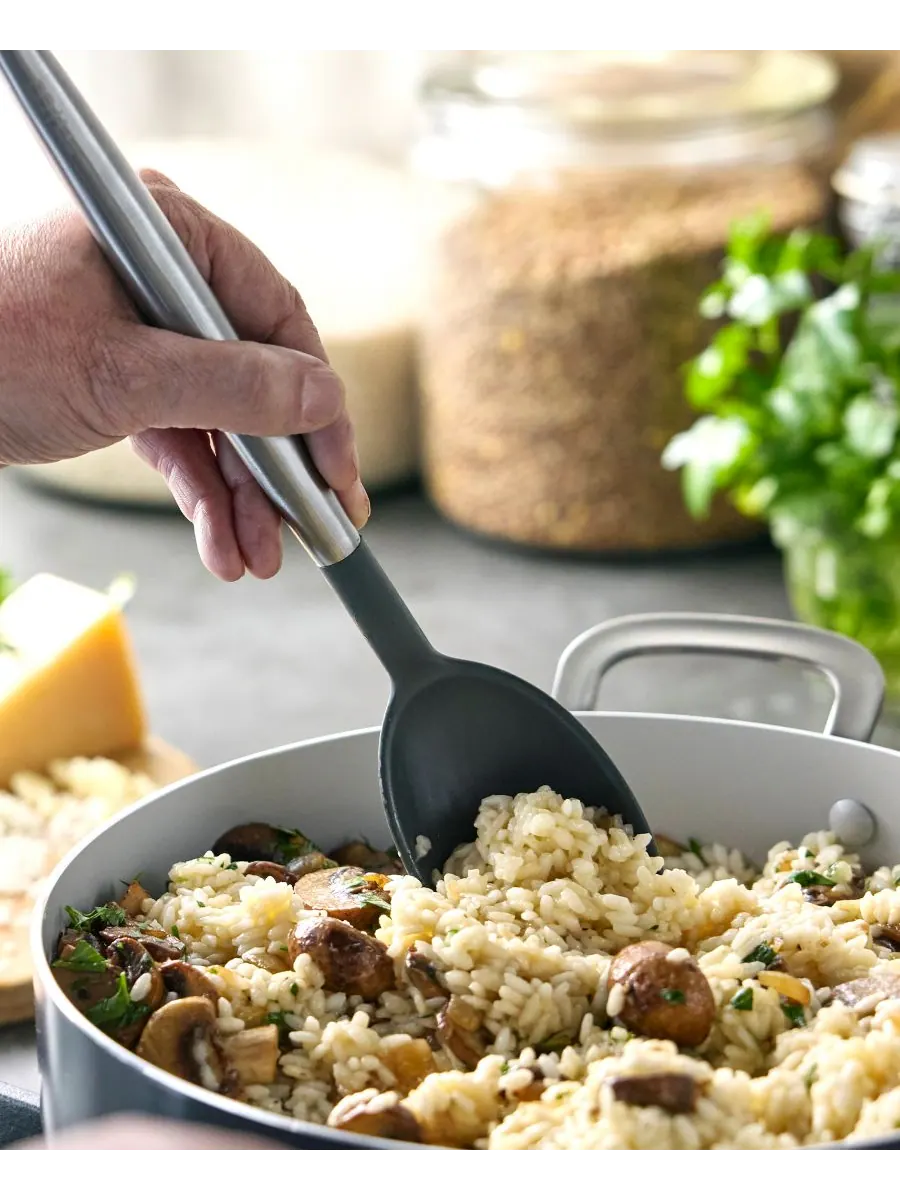 Кастрюля с крышкой GreenPan Bobby Flay, 5,7 л, 24 см — изображение 3 из 7, серый