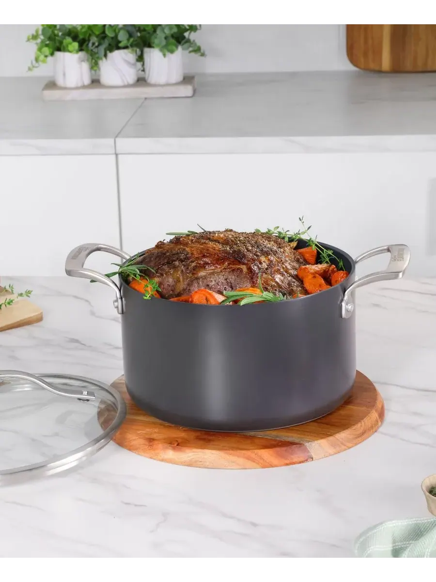 Кастрюля Flavortown из анодированного титана с лазерной обработкой, объемом 6 л (около 1,8 л) с — изображение 2 из 7