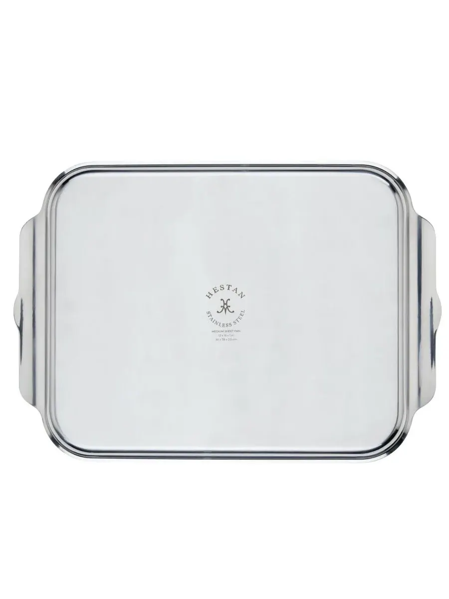 Противень Provisions Oven Bond Tri-ply Medium Sheet Pan Hestan, нержавеющая сталь — изображение 2 из 4, серебристый
