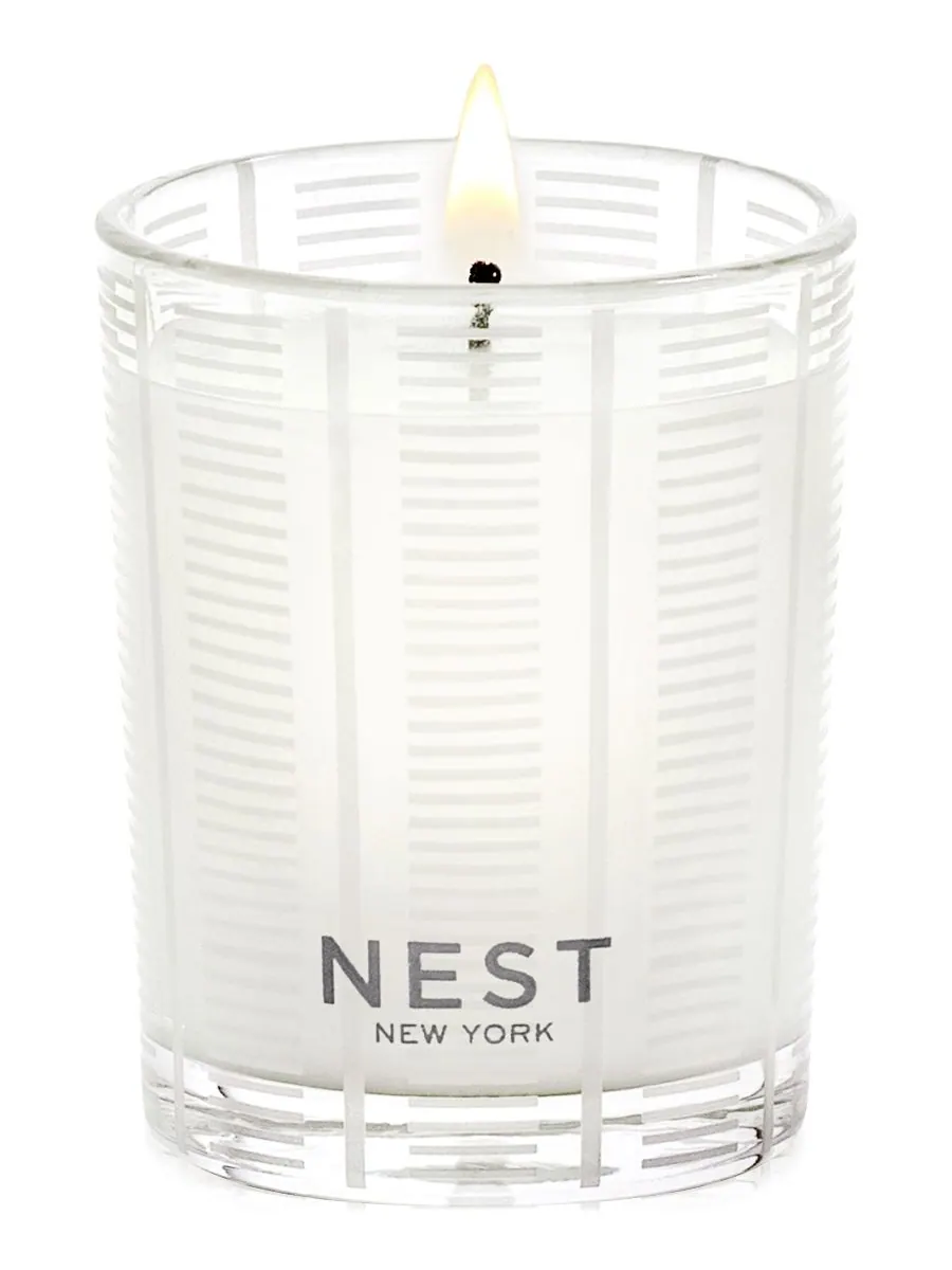 NEST New York Ароматическая свеча с ароматом грейпфрута, 57 г — изображение 2 из 3, оранжевый