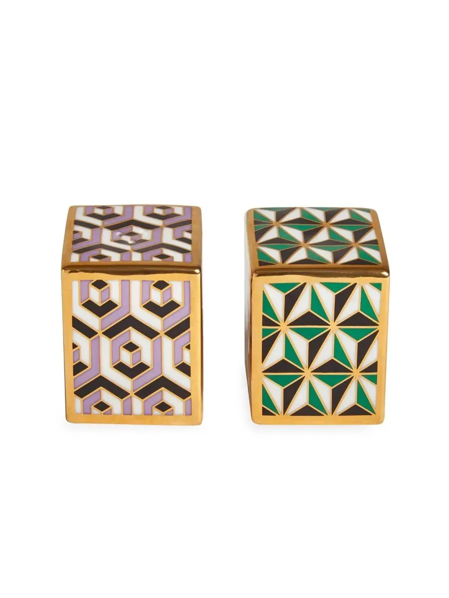 Набор из двух солонки и перечницы «Версаль» Jonathan Adler — мульти