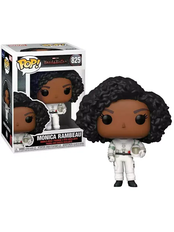 Виниловая фигурка Marvel Wandavision Pop | Моника Рамбо Funko — изображение 2 из 3, коричневый