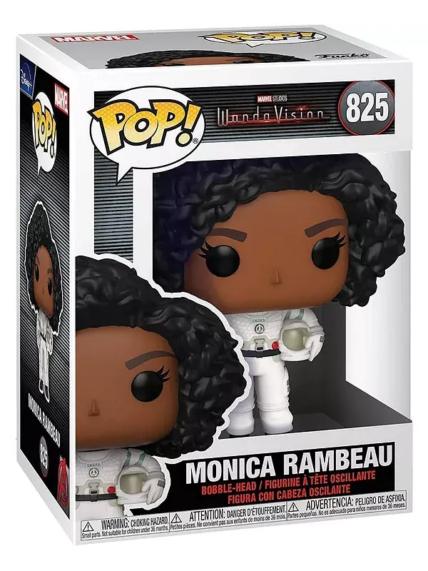 Виниловая фигурка Marvel Wandavision Pop | Моника Рамбо Funko — изображение 3 из 3, коричневый