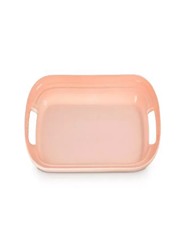 Сервировочное блюдо Le Creuset Stoneware, 35.6х19.3 см, персиковый — изображение 2 из 3