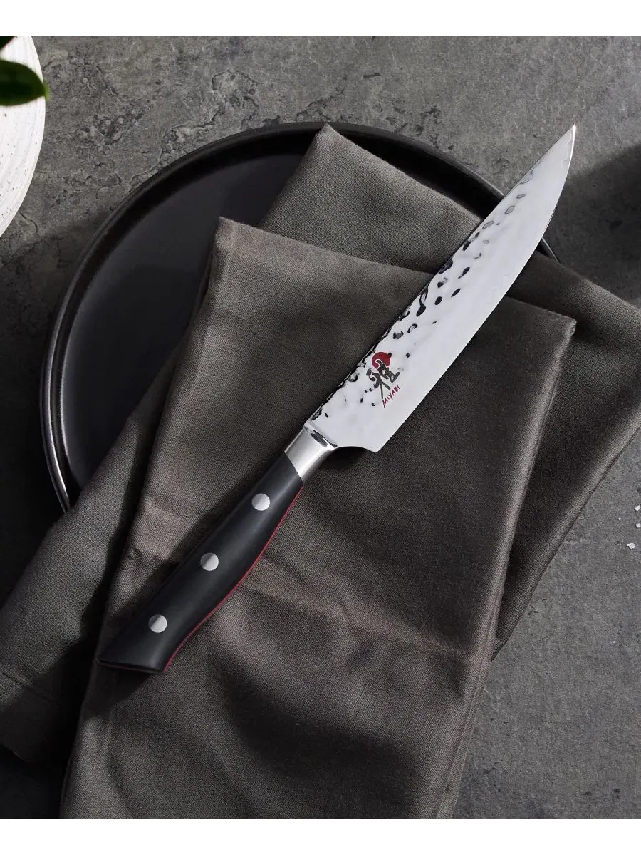 Набор стейковых ножей Hisho 4-piece с коробкой Miyabi — изображение 4 из 7, черный
