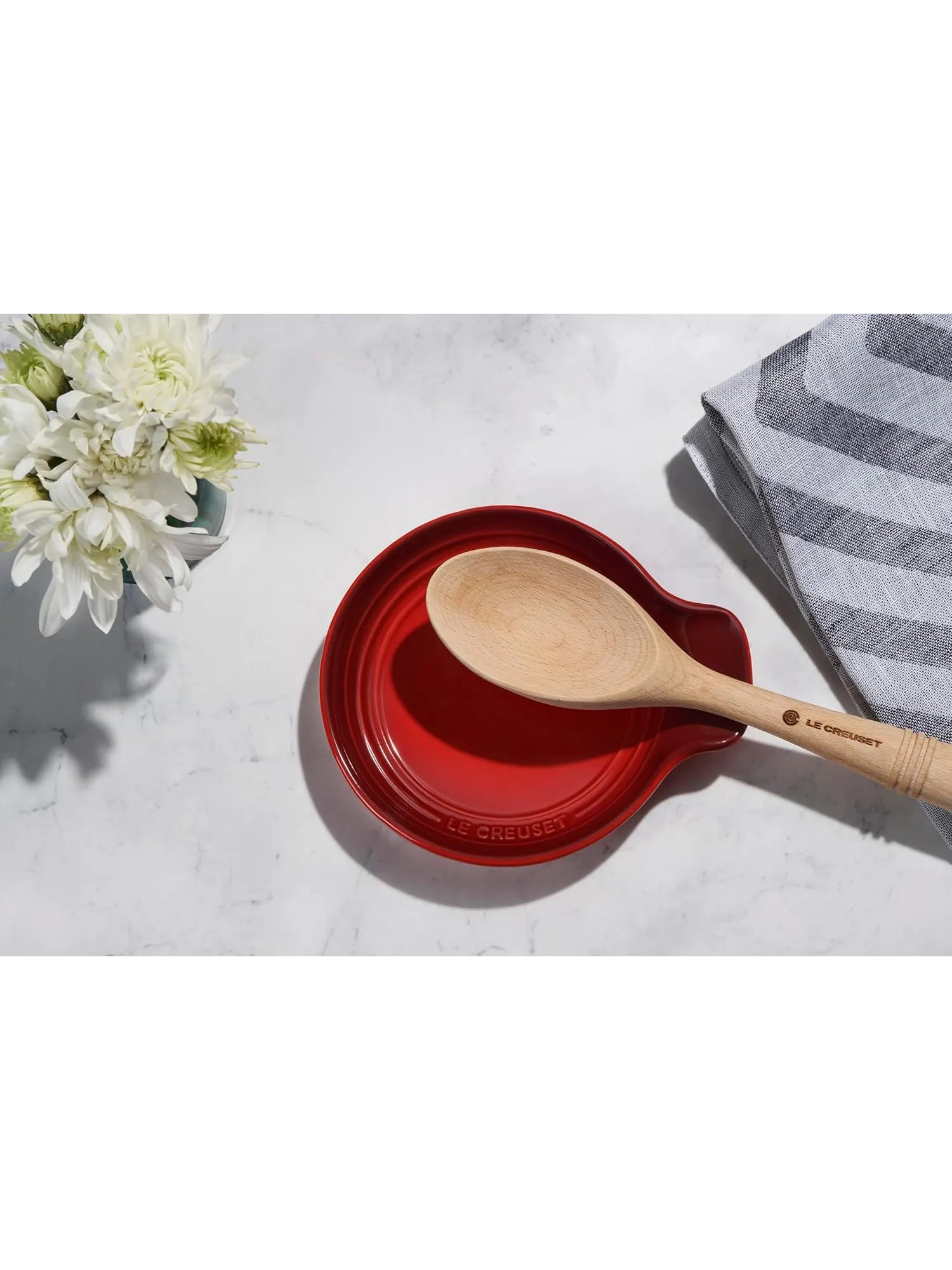 Подставка Le Creuset Stoneware для ложки, 15 см — изображение 5 из 6, вишневый
