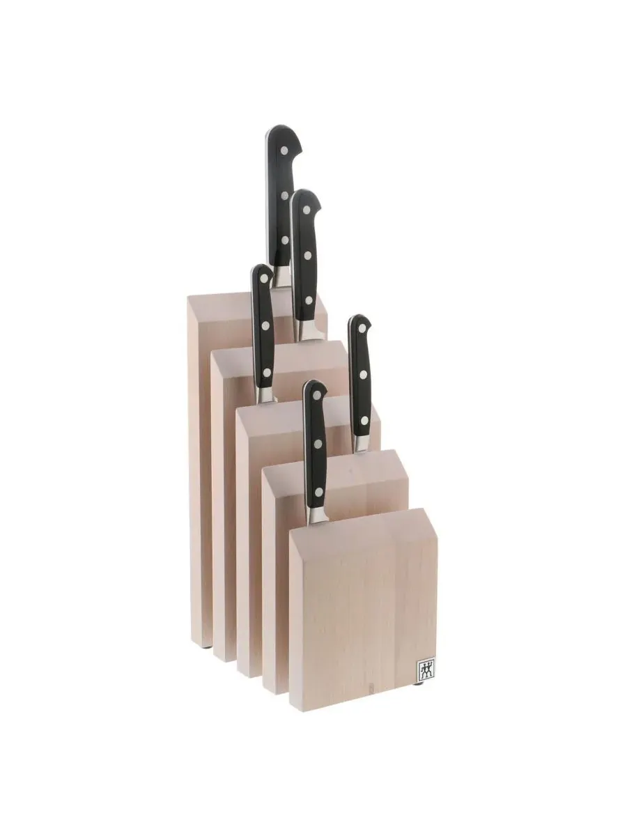 Итальянский магнитный блок JA Henckels Beechwood Upright Zwilling — изображение 2 из 2, белый