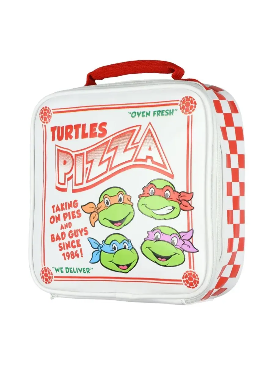 Ланч-бокс Nickelodeon Oven Fresh Turtles Pizza Box Lunch Bag Tote Teenage Mutant Ninja Turtles