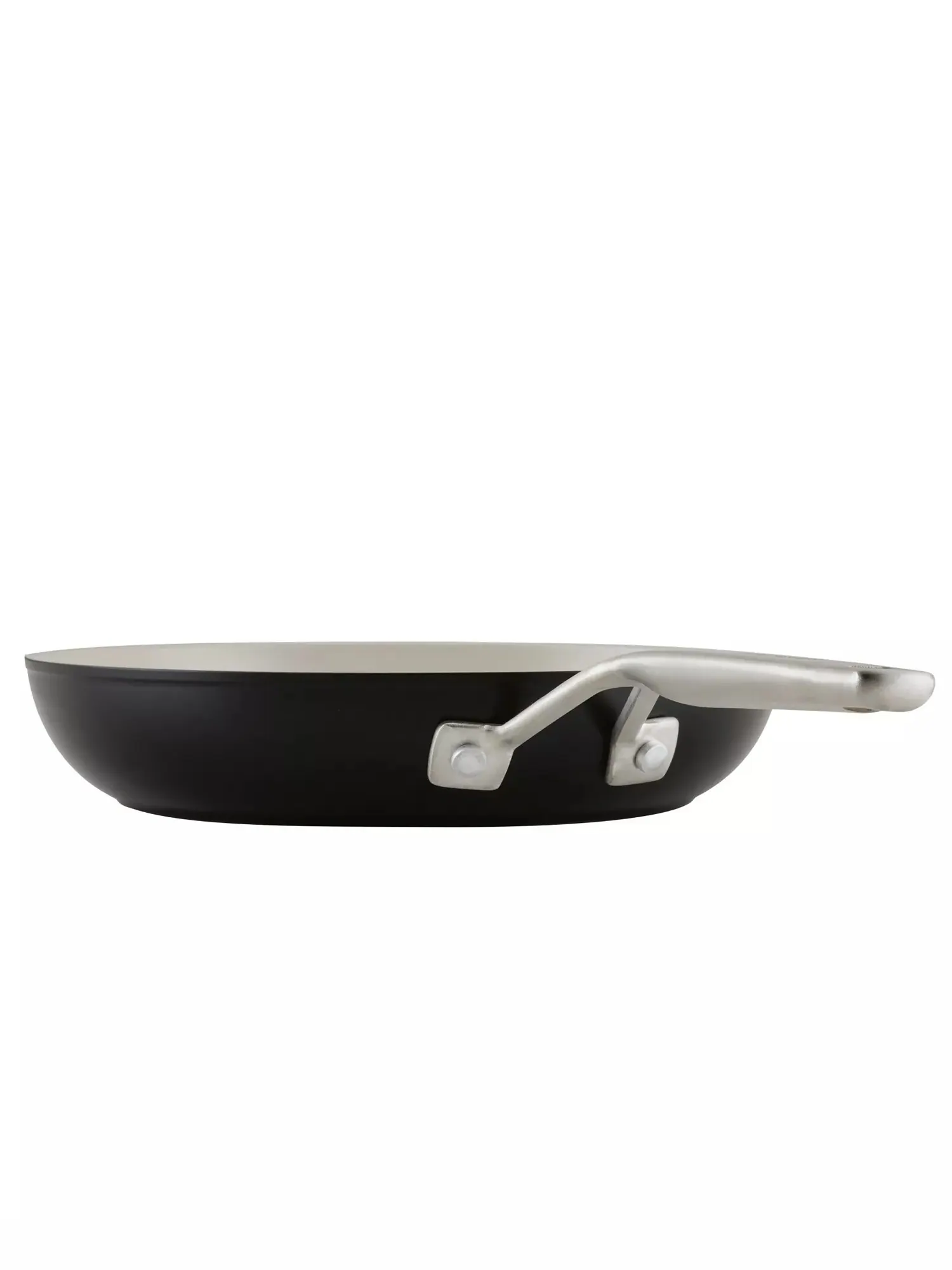 Сковорода KitchenAid Hard-Anodized Ceramic Nonstick, 25 см — изображение 2 из 8, черный