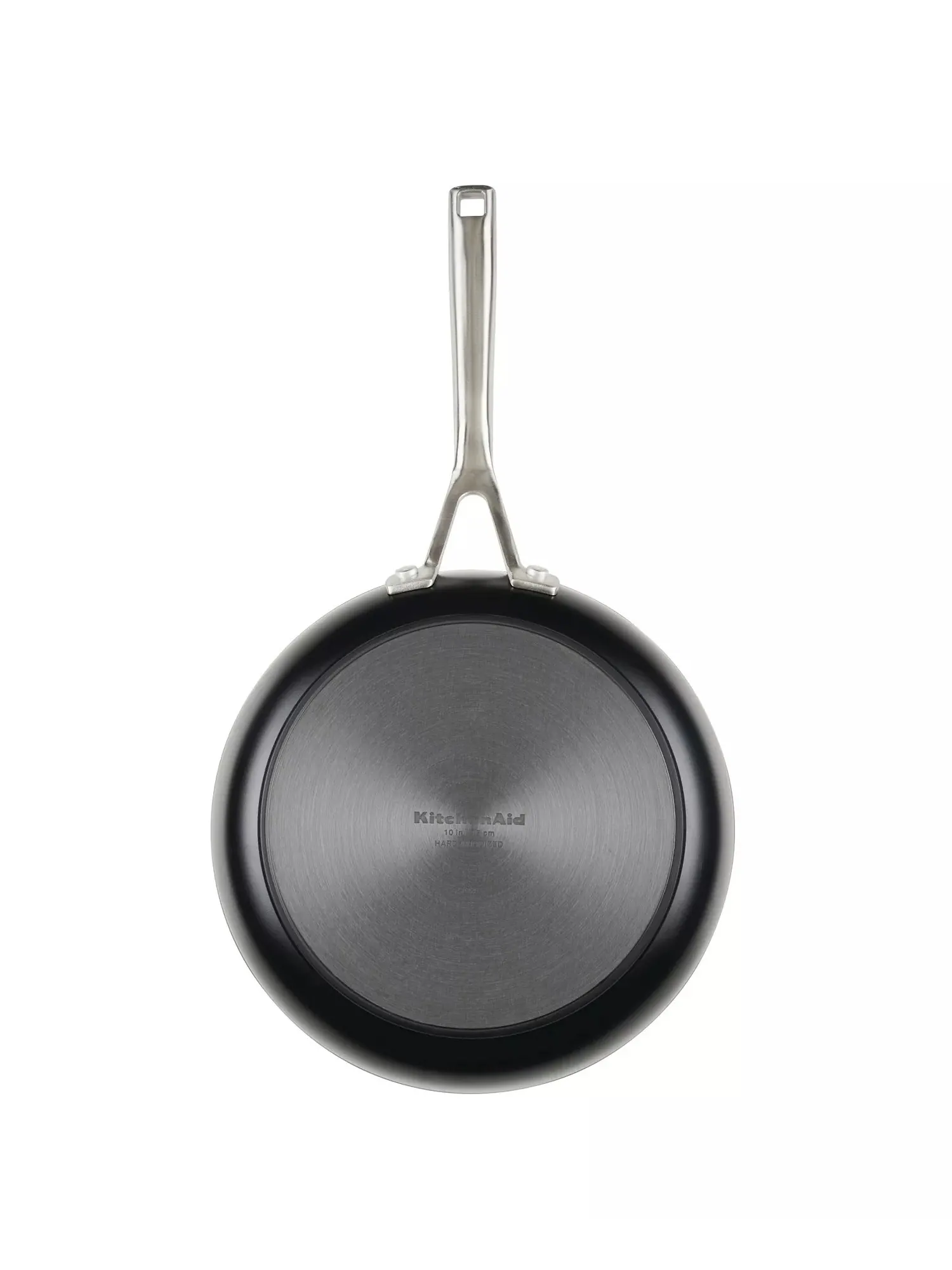 Сковорода KitchenAid Hard-Anodized Ceramic Nonstick, 25 см — изображение 4 из 8, черный
