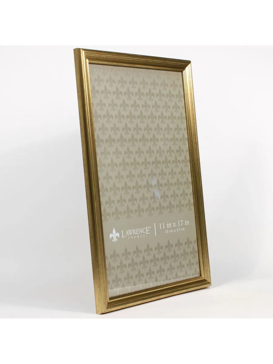 Lawrence Frames Фоторамка Sutter с отделкой под полированное золото - 11" x 17" — изображение 2 из 3
