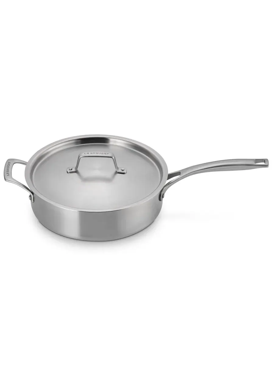 Сковорода Essential из нержавеющей стали объемом 4 л Le Creuset — изображение 2 из 6, серебряный