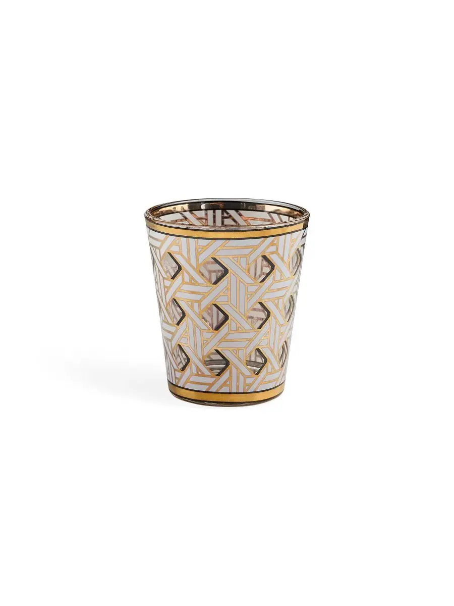 Набор из 4 стаканов Basketweave Jonathan Adler — изображение 4 из 5, мульти