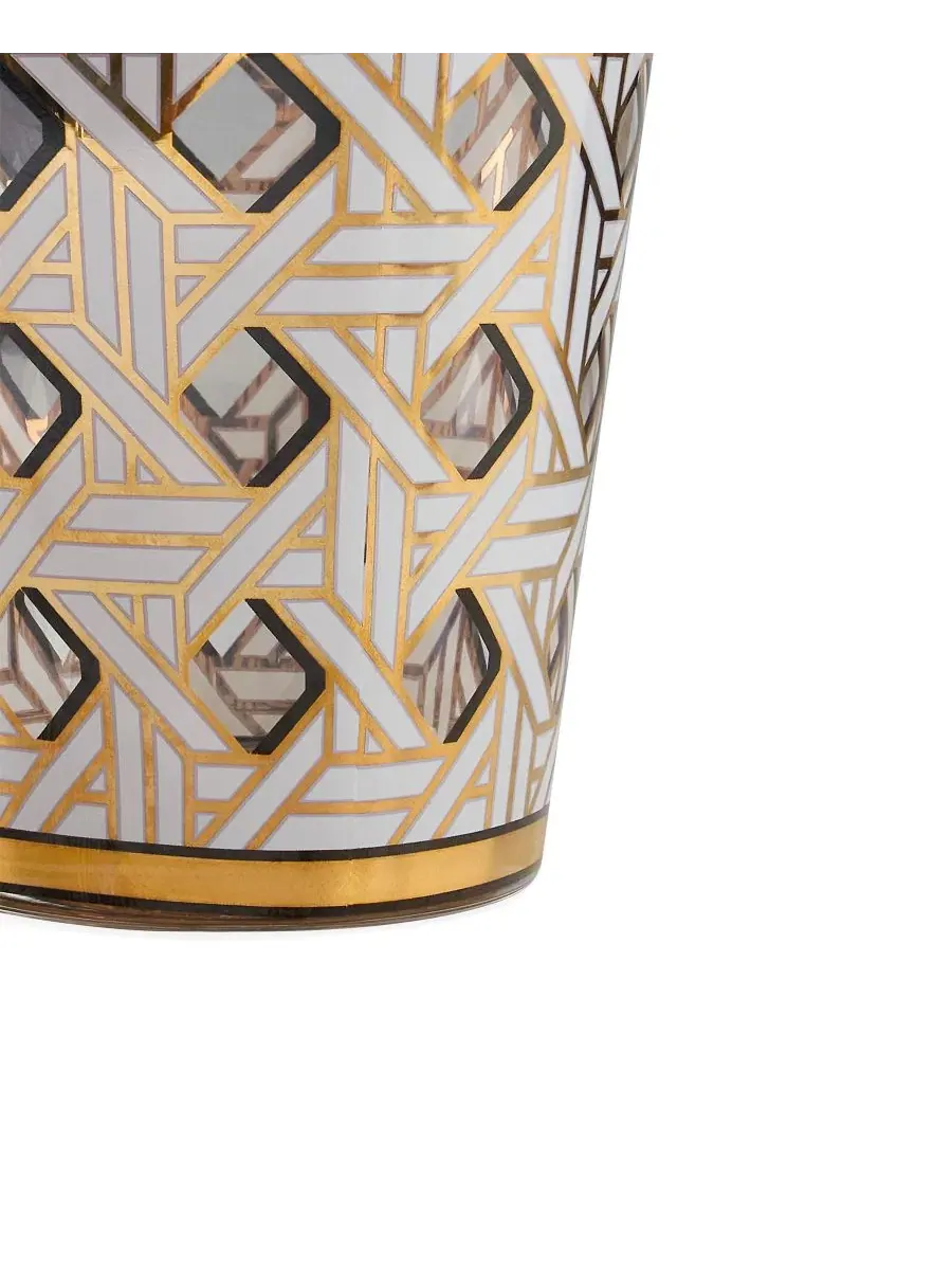 Набор из 4 стаканов Basketweave Jonathan Adler — изображение 5 из 5, мульти