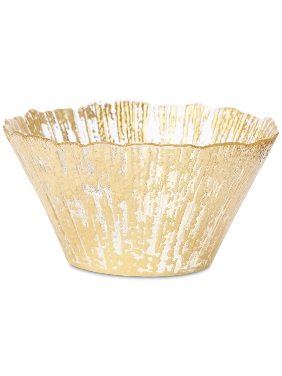 VIETRI Маленькая глубокая миска из коллекции Rufolo Glass Gold