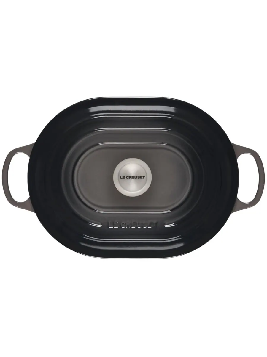 Сотейник овальный Le Creuset Signature, 3,4 л, 31 см — изображение 3 из 5, устрица