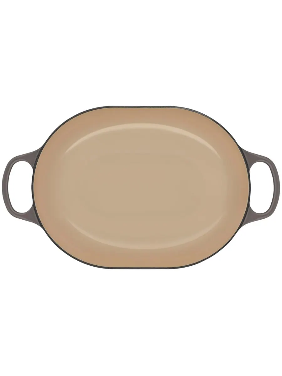 Сотейник овальный Le Creuset Signature, 3,4 л, 31 см — изображение 4 из 5, устрица