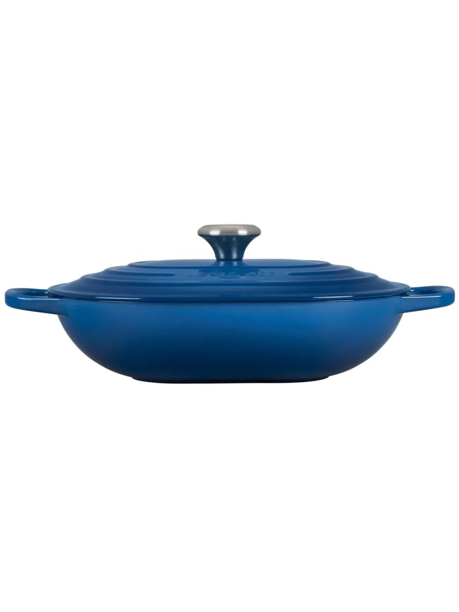 Сотейник овальный Le Creuset Signature, 3,4 л, 31 см — изображение 3 из 6