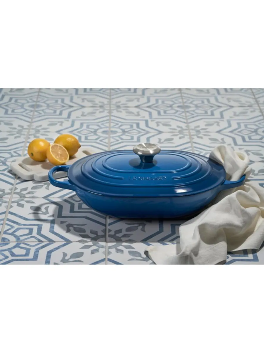 Сотейник овальный Le Creuset Signature, 3,4 л, 31 см — изображение 5 из 6