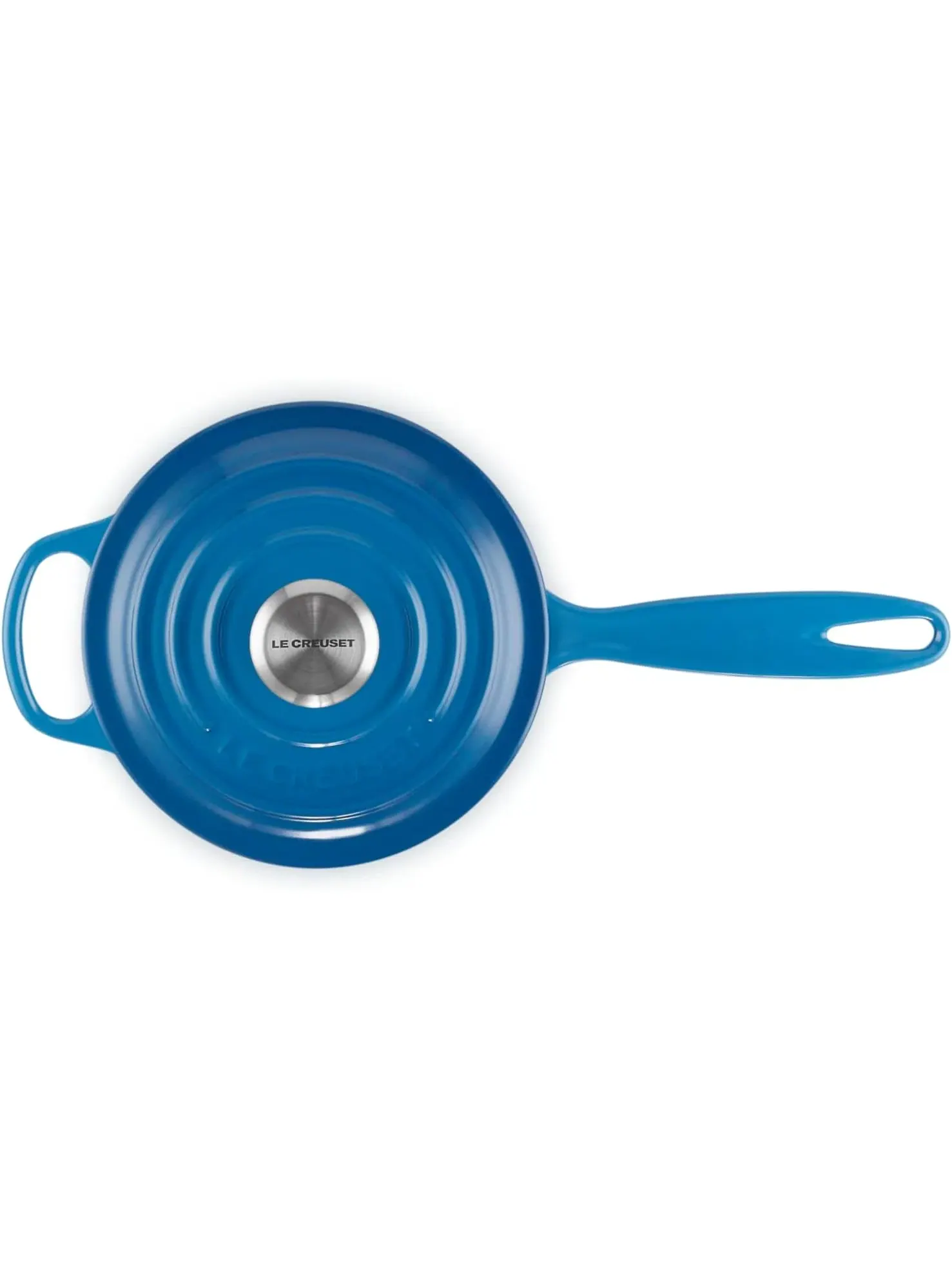 Набор чугунной эмалированной посуды Le Creuset Signature, 9 предметов — изображение 12 из 18, ярко-синий