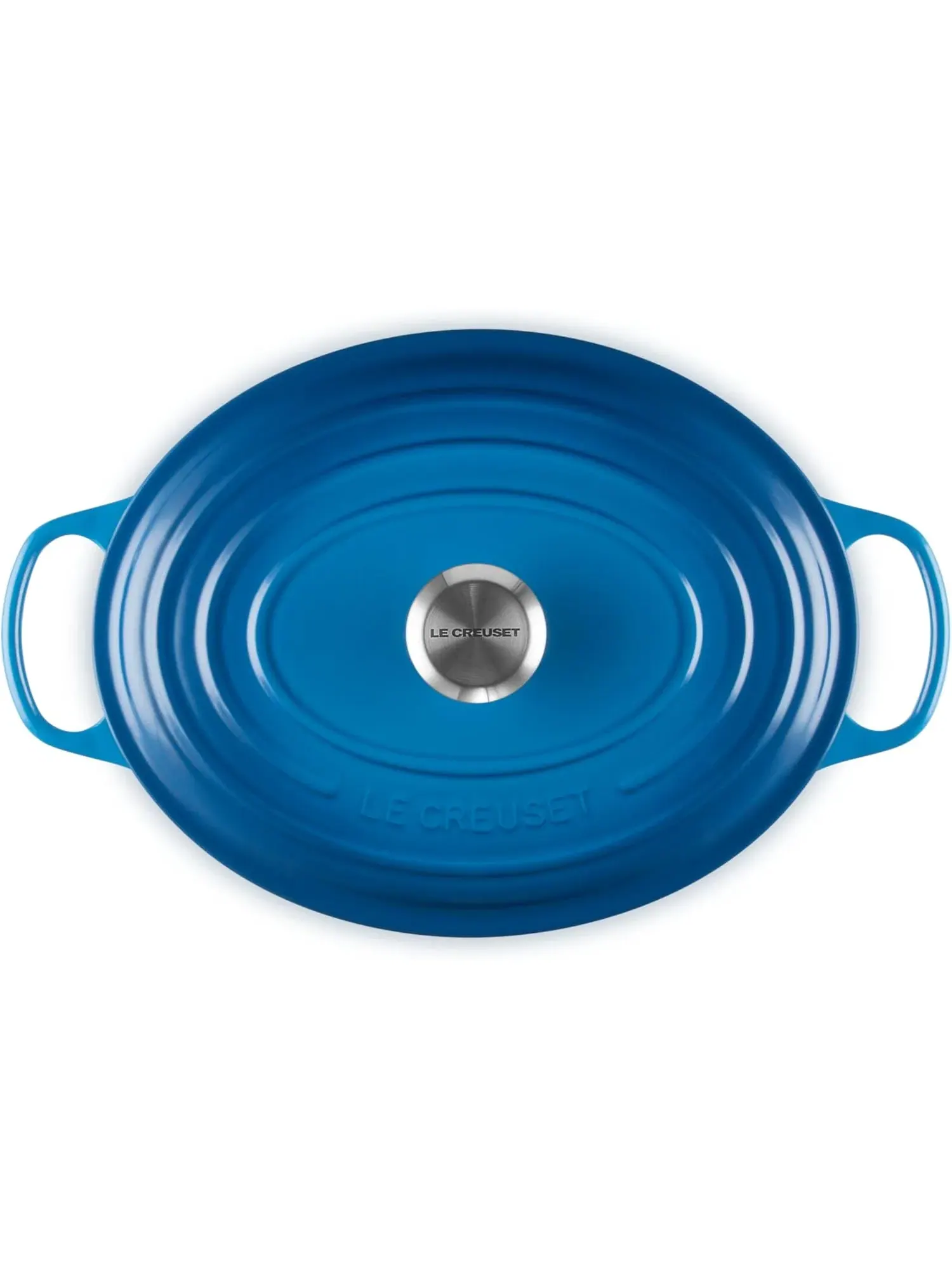Набор чугунной эмалированной посуды Le Creuset Signature, 9 предметов — изображение 6 из 18, ярко-синий