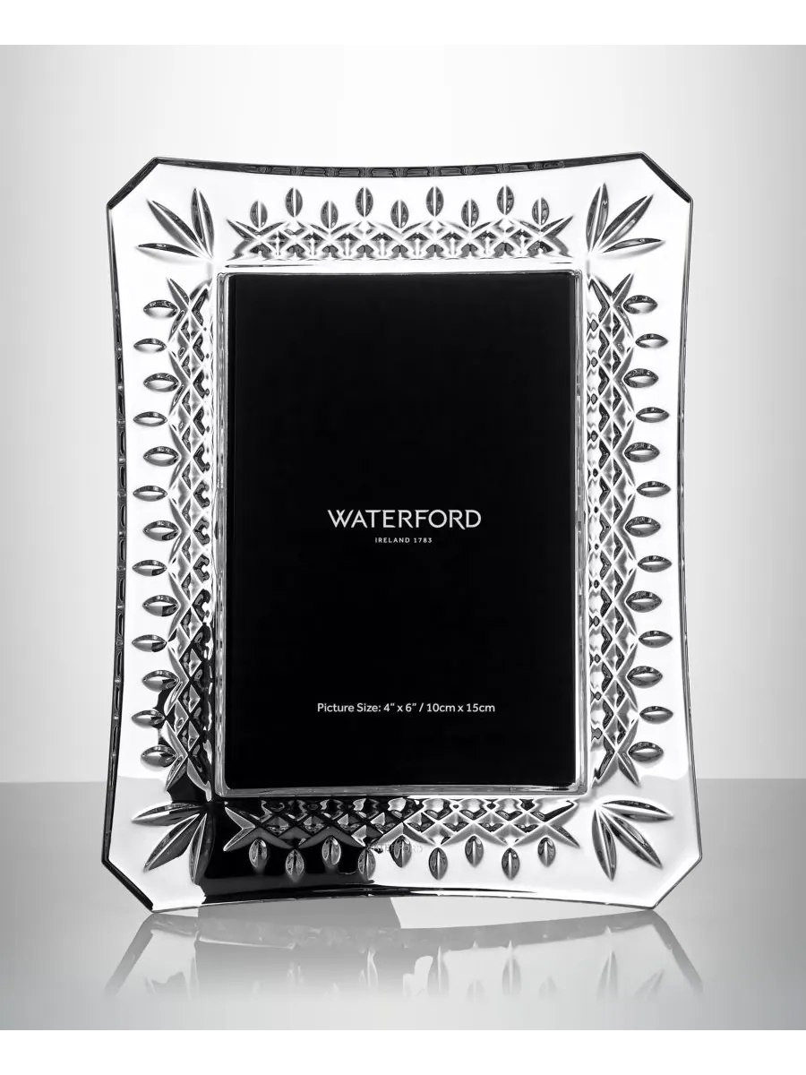Фоторамка Lismore 4x6 дюймов Waterford — изображение 2 из 7, прозрачный