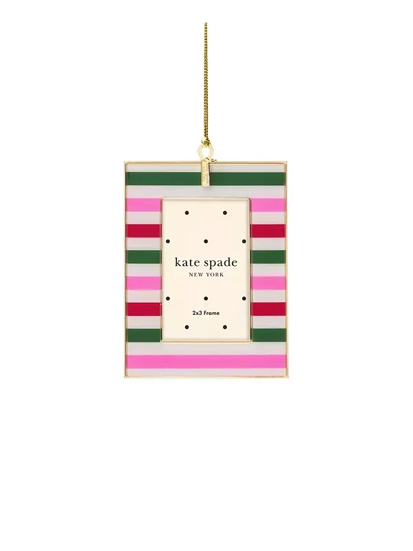 Мини-Рамка Be jolly, полосатая Kate Spade