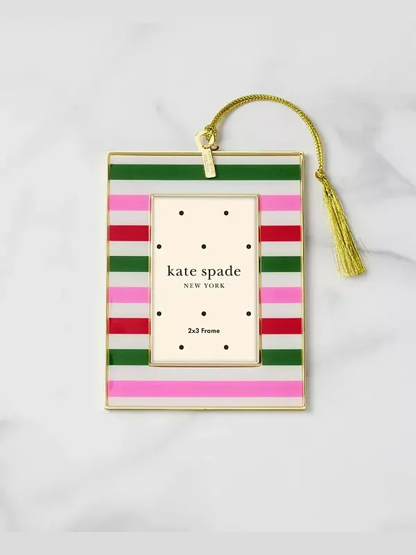 Мини-Рамка Be jolly, полосатая Kate Spade — изображение 2 из 4, мульти
