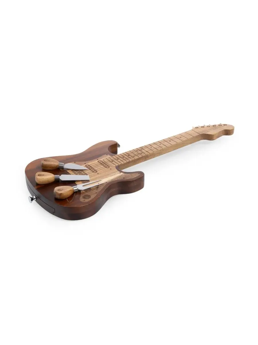 Набор из 10 разделочных досок и инструментов Guitar Legend Toscana — изображение 5 из 9, коричневый