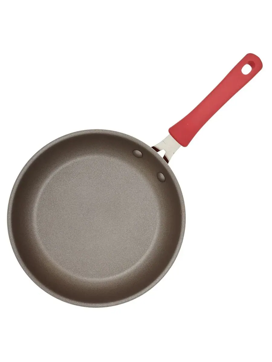 Сковорода Cook + Create из алюминия с антипригарным покрытием, 25 см Rachael Ray — изображение 2 из 11, красный