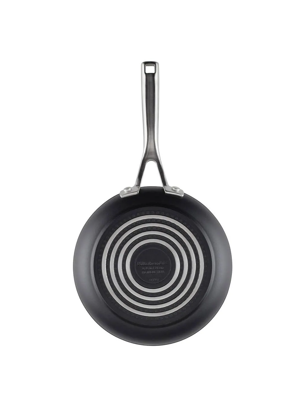 Сковорода KitchenAid Hard-Anodized Induction Nonstick, 21 см — изображение 5 из 10, черный