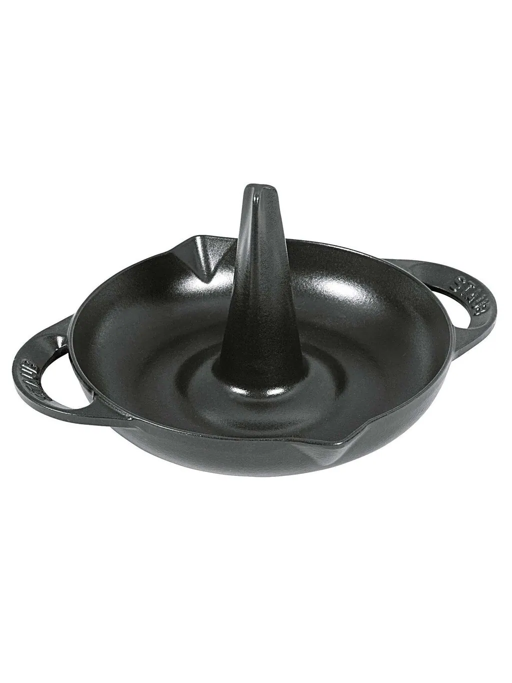 Чугунная ростер-жаровня для птицы Staub Vertical Chicken Roaster, 24 см