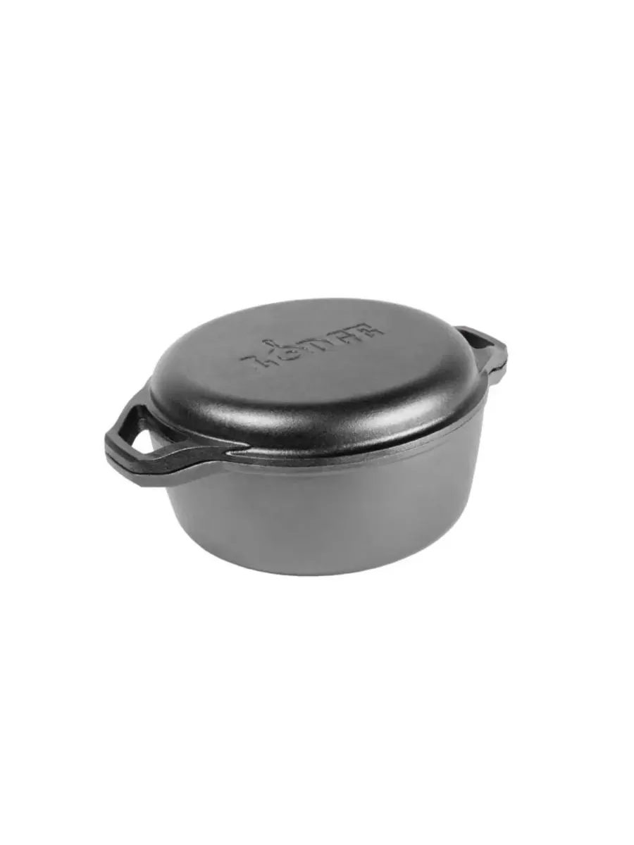 Посуда для приготовления пищи Chef Collection Chef Style Double Dutch Oven объемом 6 л (около 1,7