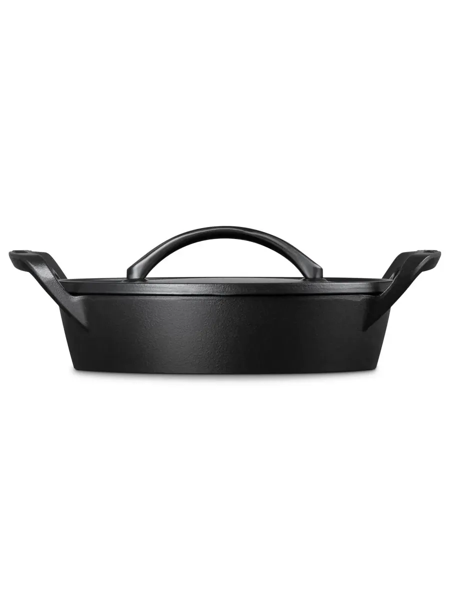 Эмалированная чугунная сковорода Alpine Outdoor Collection объемом 3 л Le Creuset — изображение 3 из 8, черный
