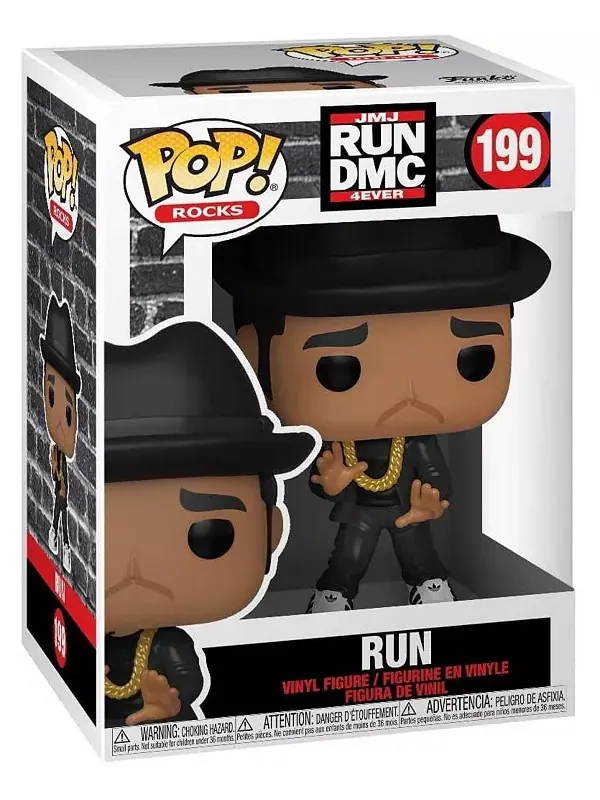 Виниловая фигурка Run-Dmc pop | run Funko — изображение 2 из 3, черный