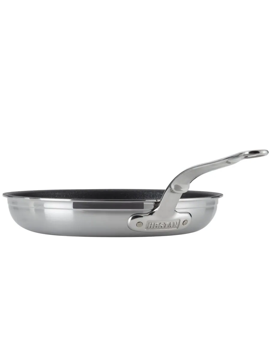 Hestan Открытая сковорода ProBond Clad TITUM из нержавеющей стали с антипригарным покрытием — изображение 2 из 6, серебристый