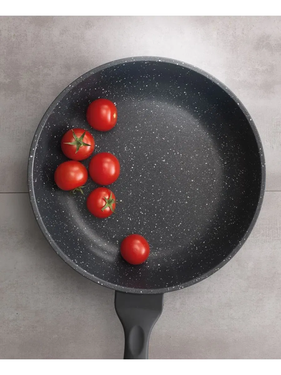 Гранитная сковорода из литого алюминия, 28 см Cuisine::Pro — изображение 2 из 5, черный