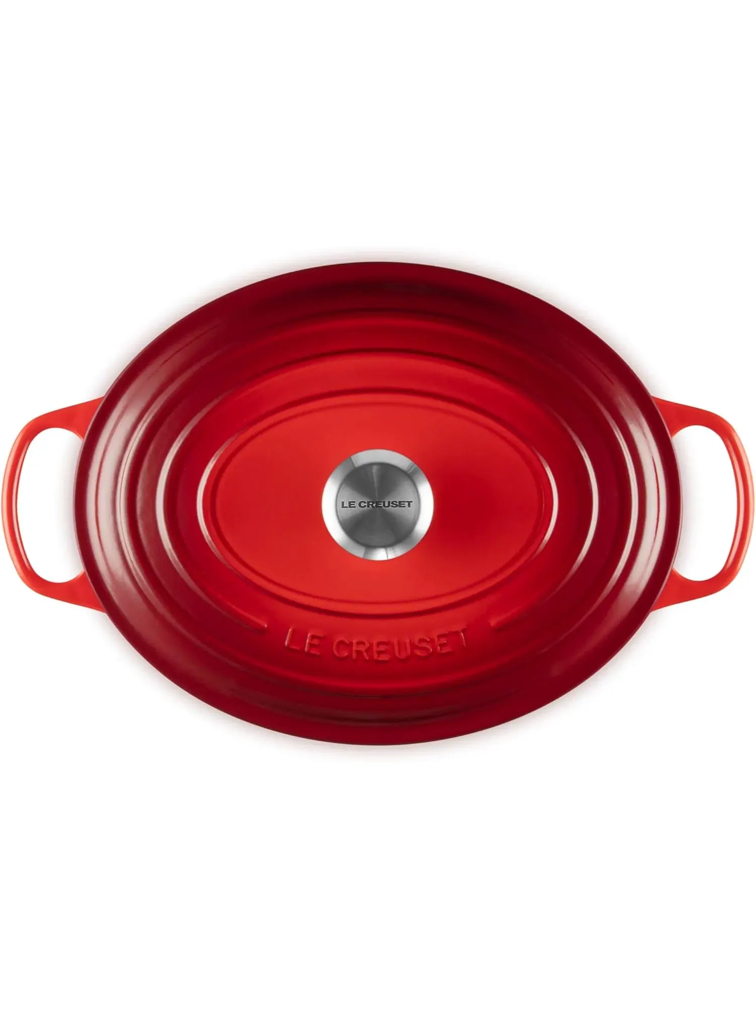 Набор чугунной эмалированной посуды Le Creuset Signature, 9 предметов — изображение 6 из 19, вишневый