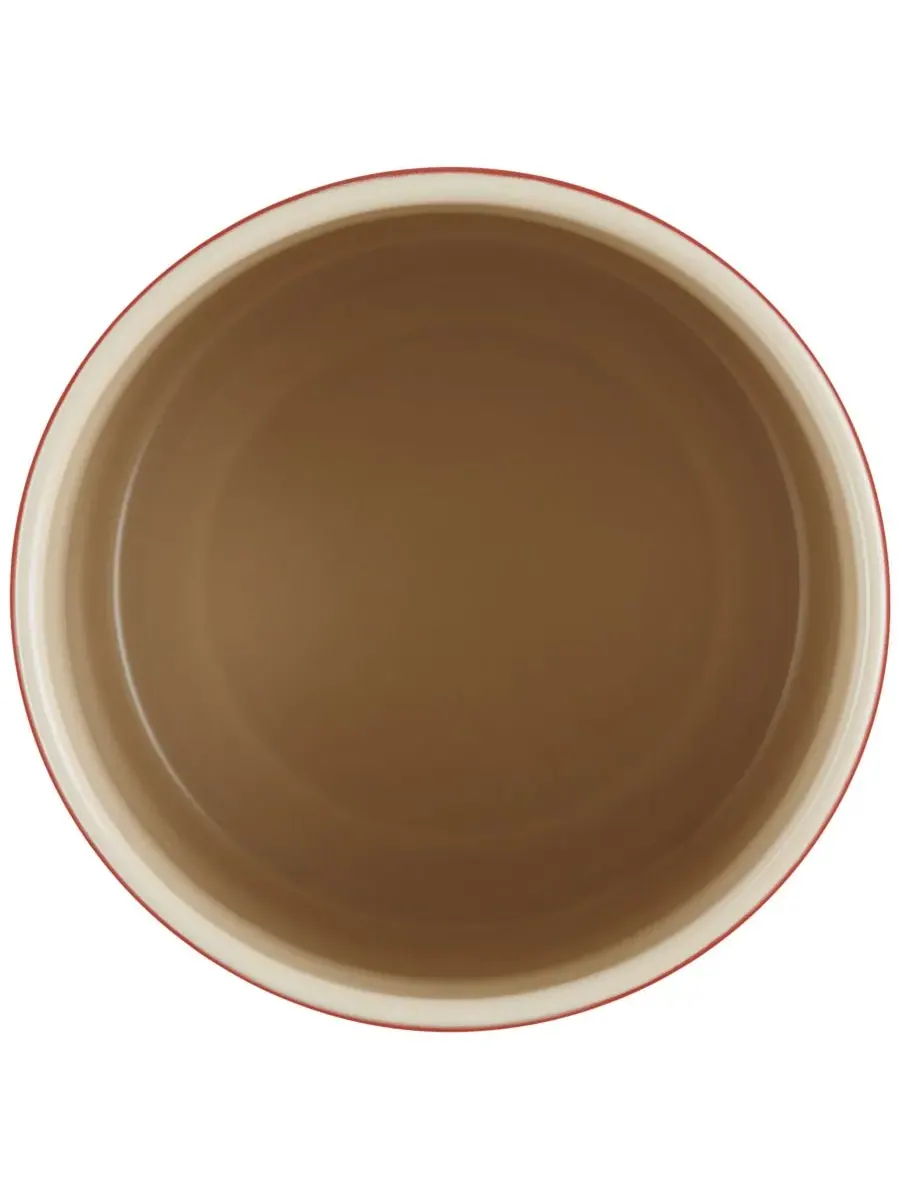 Фирменная керамическая банка с деревянной крышкой, 1 л Le Creuset — изображение 4 из 4, красный