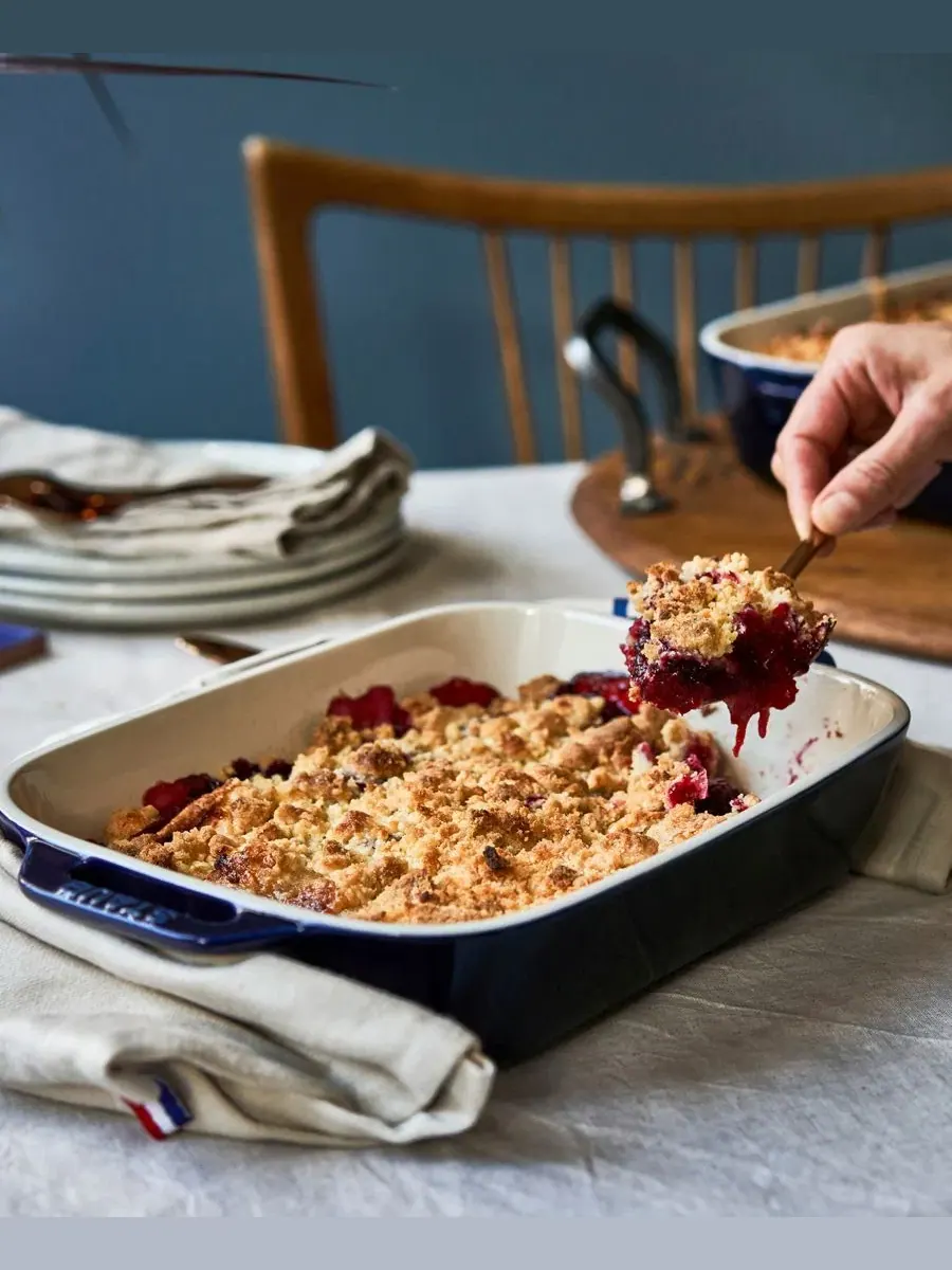 Набор форм для выпечки Staub Ceramic, 3 предмета — изображение 3 из 4, синий
