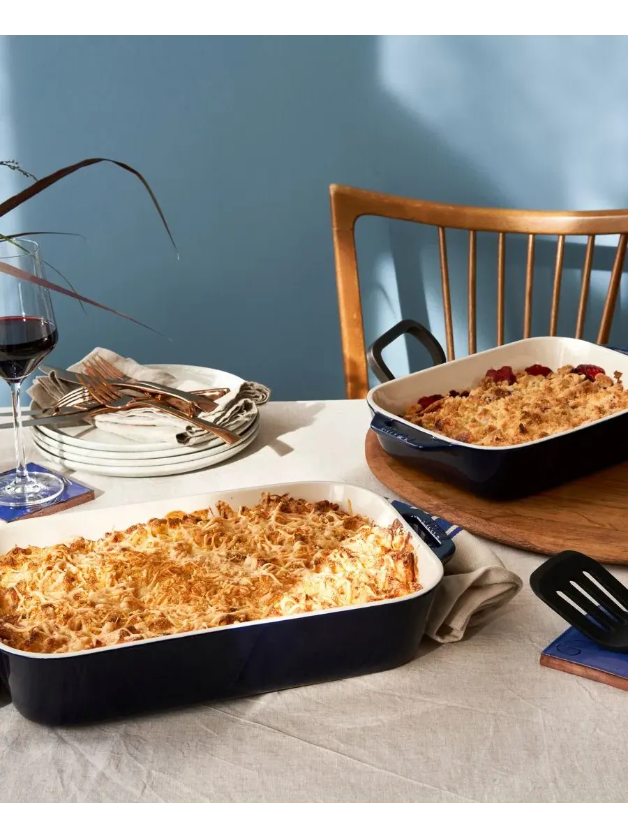 Набор форм для выпечки Staub Ceramic, 3 предмета — изображение 4 из 4, синий