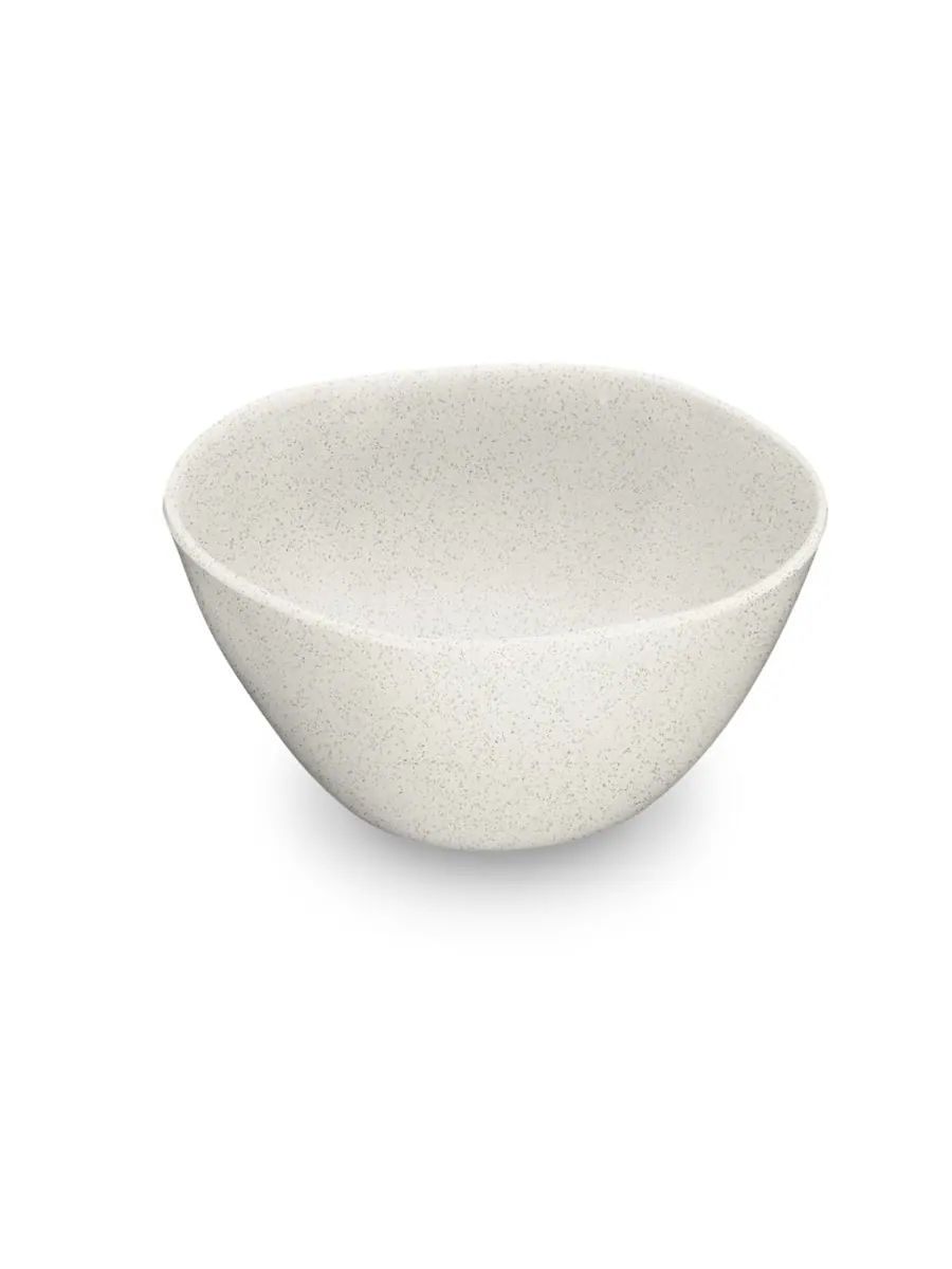 Набор из 6 мисок из пшеничной полипропиленовой стали, 5,9 дюйма, 19 унций Abode Homewares — изображение 2 из 3, бежевый