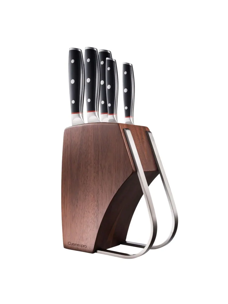Набор подставок для ножей Iconix Holz, 6 предметов Cuisine::pro,