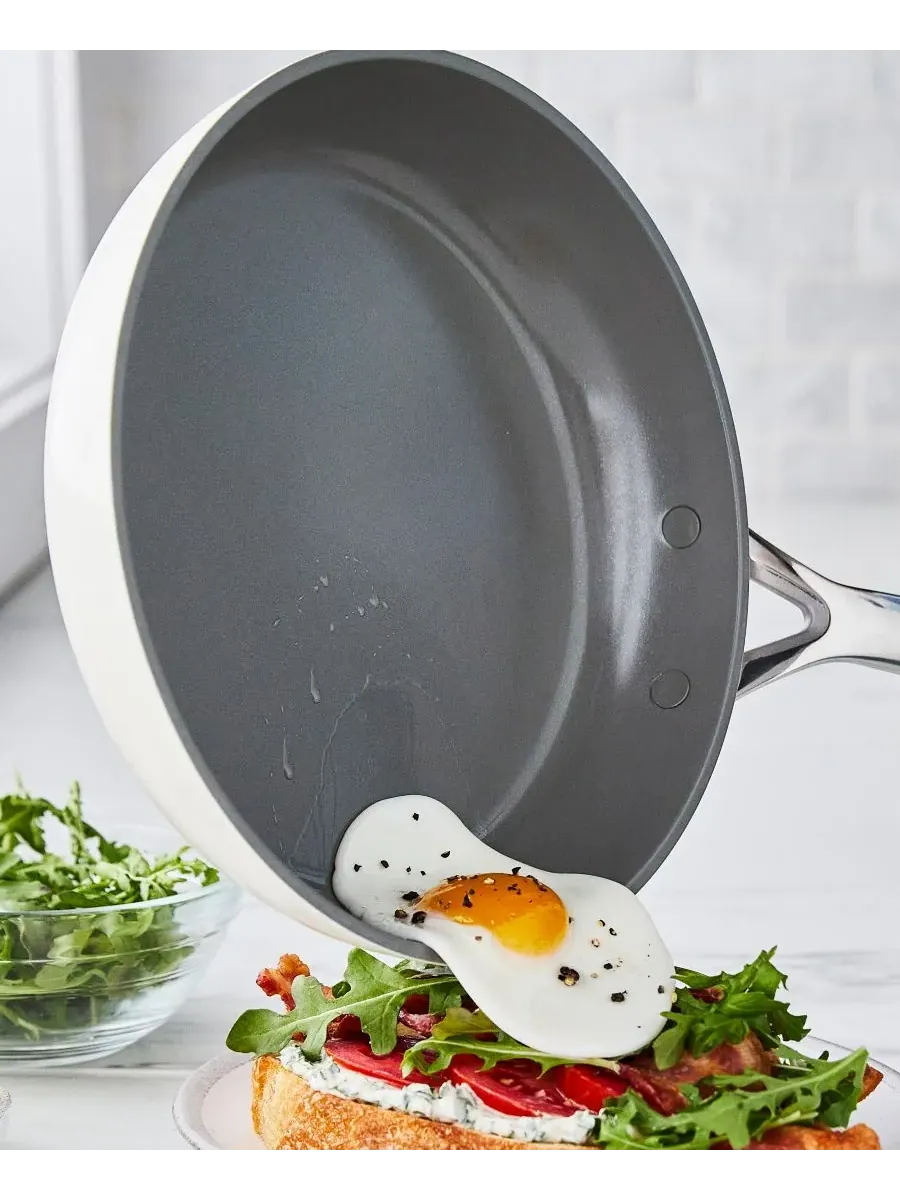 Набор посуды GreenPan GP5 Hard Anodized, 15 предметов — изображение 3 из 7, бежевый