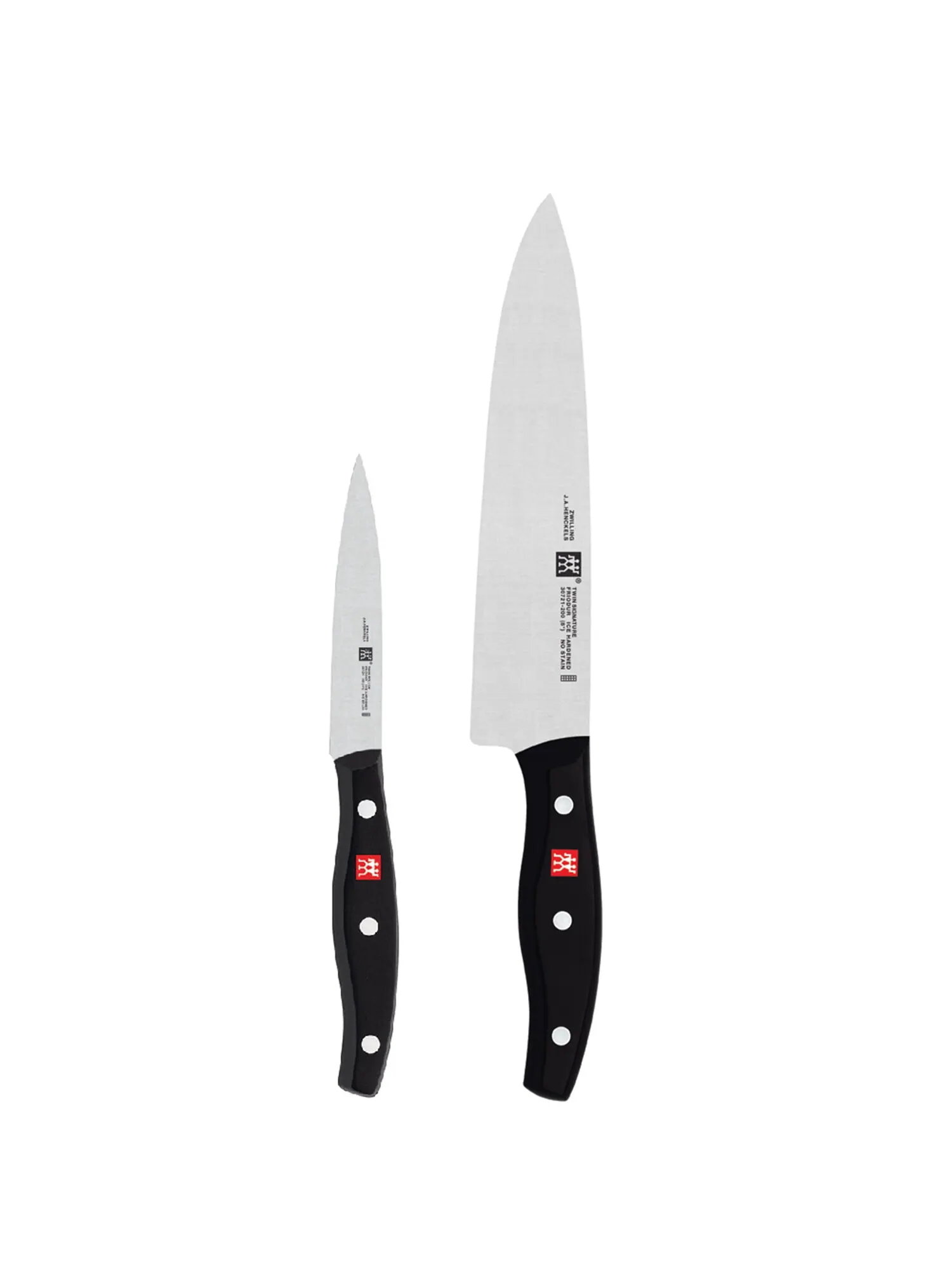 Набор кухонных ножей Zwilling Twin Signature, 2 предмета, шеф-нож/овощной