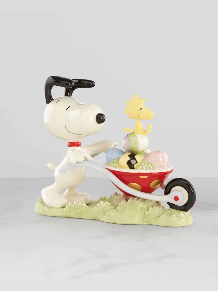 Фигурка Snoopy Easter Egg Delivery Lenox — изображение 2 из 4, мульти