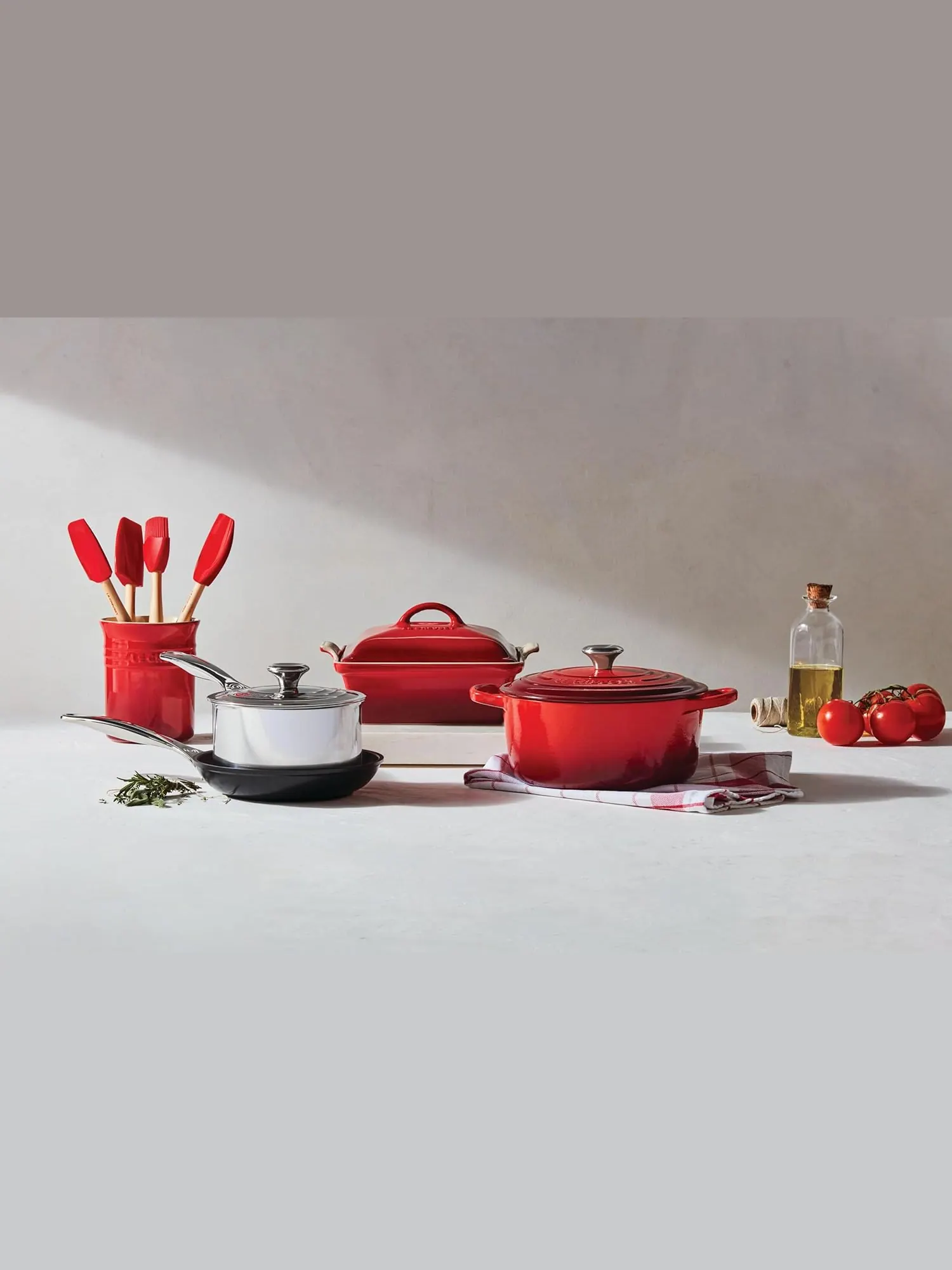 Набор кухонных принадлежностей Le Creuset Craft, 5 предметов — изображение 8 из 8, вишневый