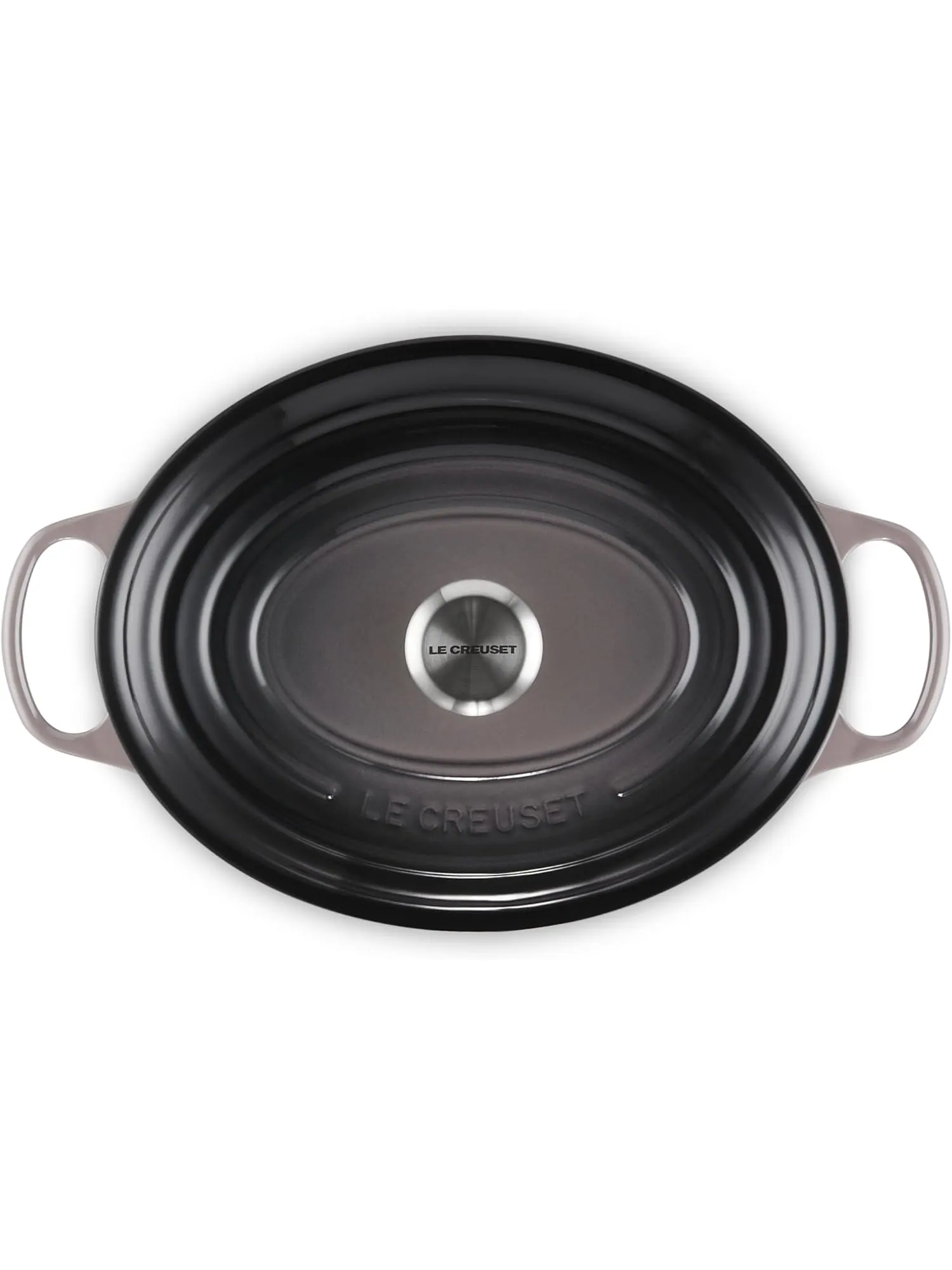 Кастрюля овальная Le Creuset Signature, 6,3 л, 31 см — изображение 2 из 8, флинт