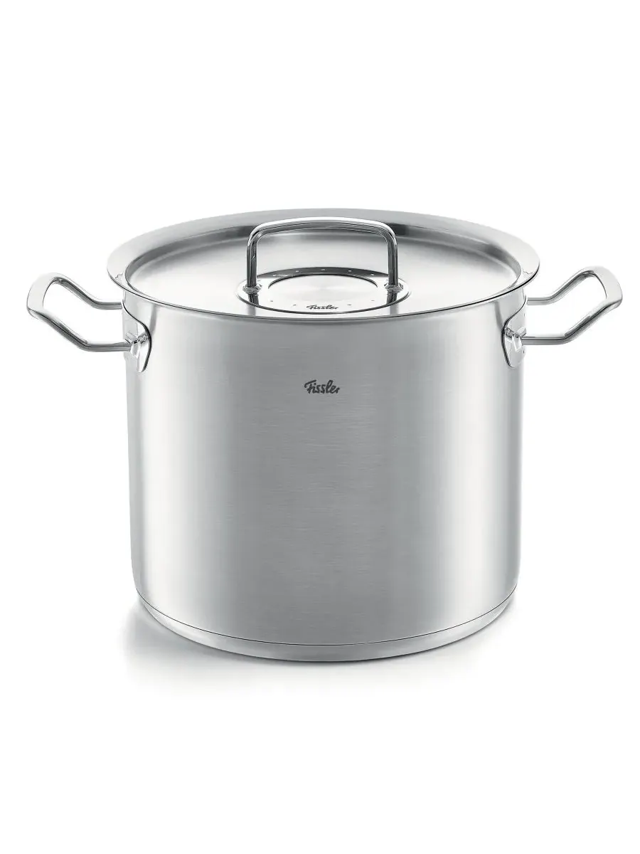 Кастрюля Original-Profi из нержавеющей стали, объемом 14 л, с крышкой Fissler