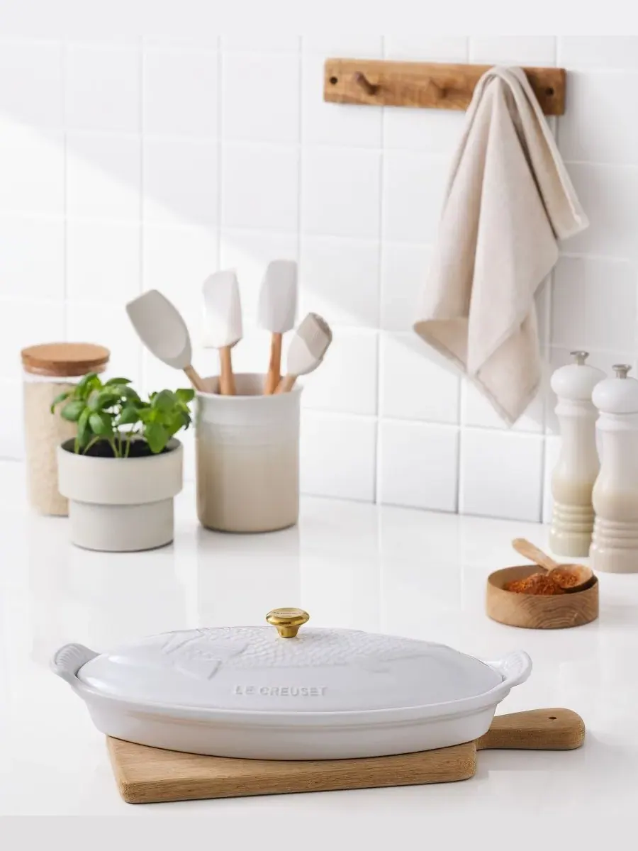 Форма для запекания рыбы Le Creuset, 34 см, 1,6 л — изображение 7 из 7, белый